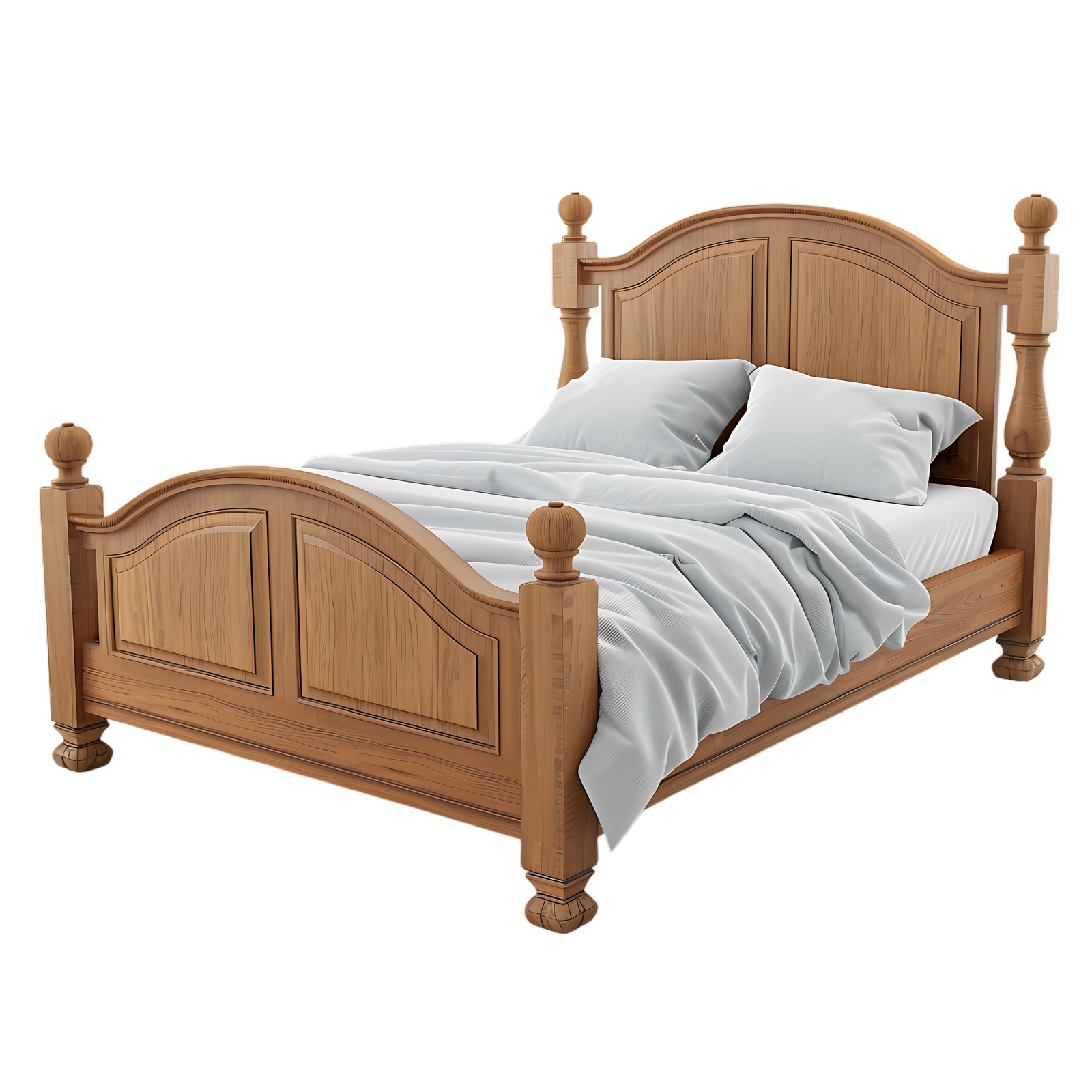 Elegant Wooden Cot